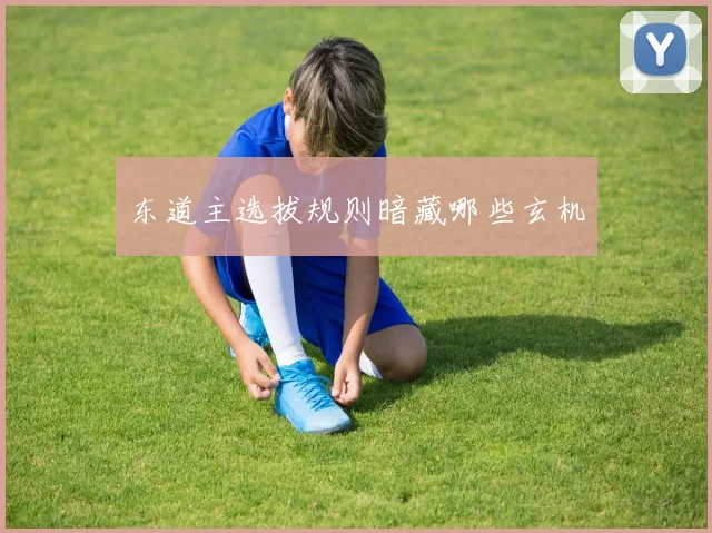 东道主选拔规则暗藏哪些玄机